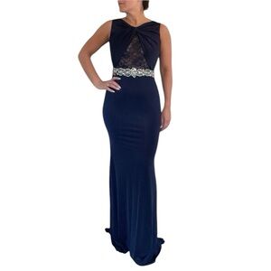 Jovani Evening Gown Midnight Blue